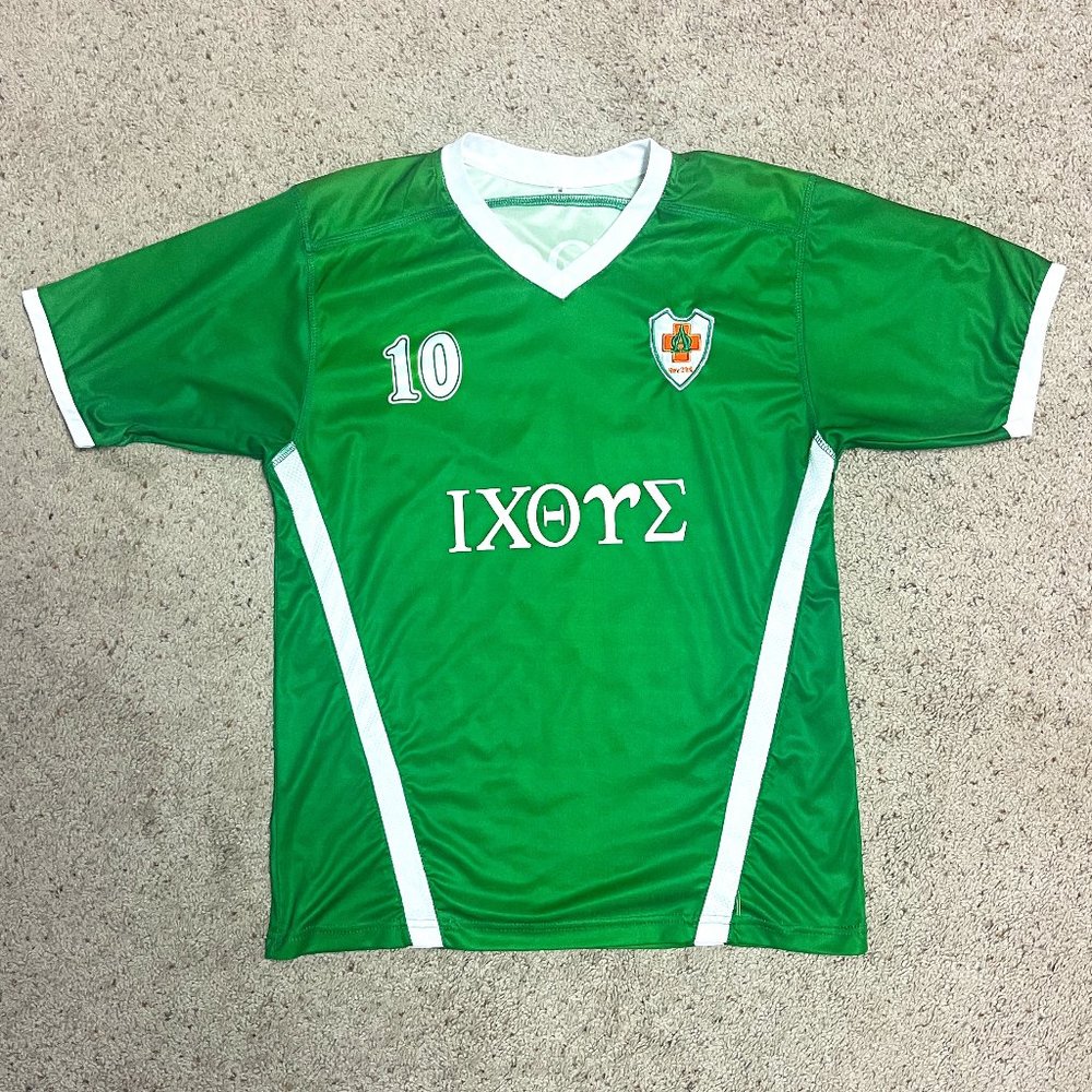 IXOYE Christian Soccer Jersey $5 or FREE w/purchase